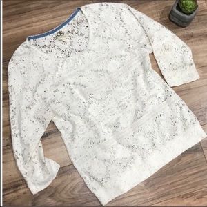 Anthropologie One September Marigola Top